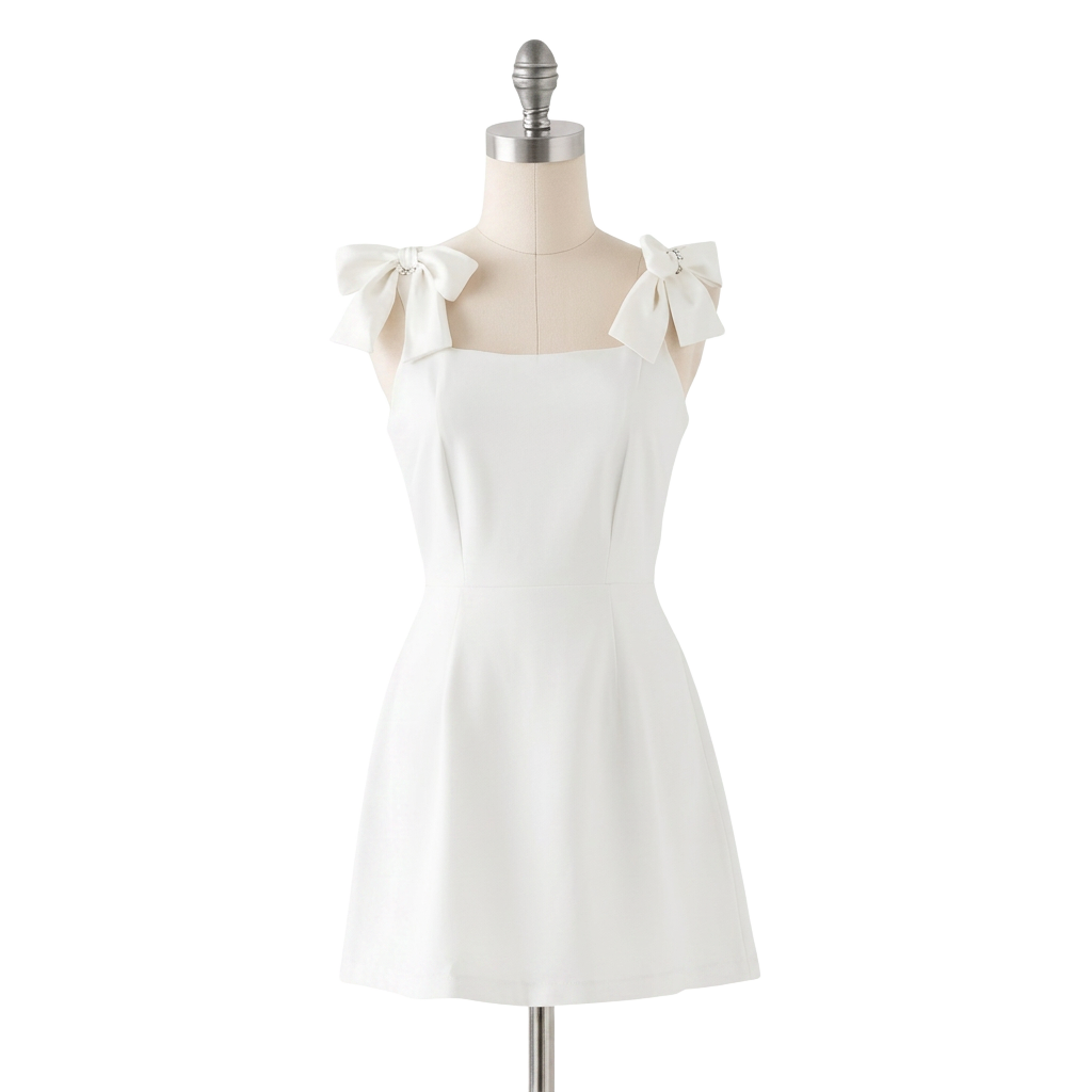 Bow Mini Dress
